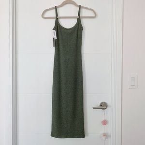 Wilfred Free Ribbed knitted dress